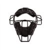 Champion Sports Lightweight Youth Catchers Mask - Full Face Protection - Comfortable Fit - Metal Frame - Helmet Harness - Ideal Catchers Mask for Young Catchers,Black