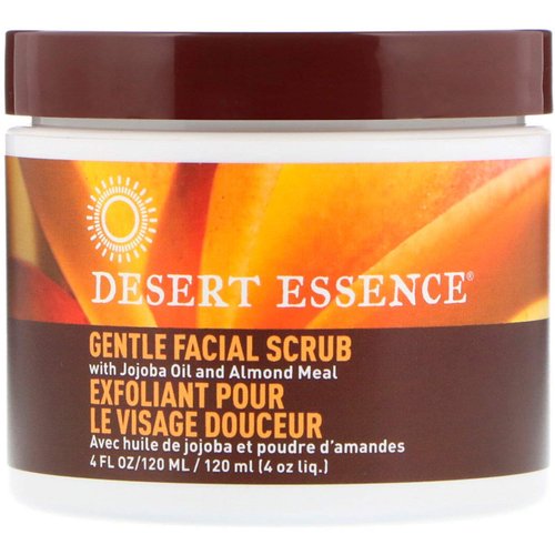 Desert Essence Cream Face Scrub Gntl Stm