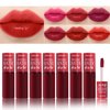 ZAMANIYA 7 Colors Lip Tint Stain Set,Mini Moisturizing Liquid Lipstick,Multi-functional Lip and Cheek Stain,Plumping and Hydrating Lip Gloss,Long-lasting Non-sticky,Waterproof Korean Water Lip Tint.