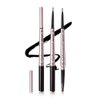 Vtrem Double-headed Eyebrow Pencil: Waterproof Smudge-Proof Long Lasting Eye Brow Pen Fine Carving Eyebrow Pencil for Natural (2# Light Coffee)
