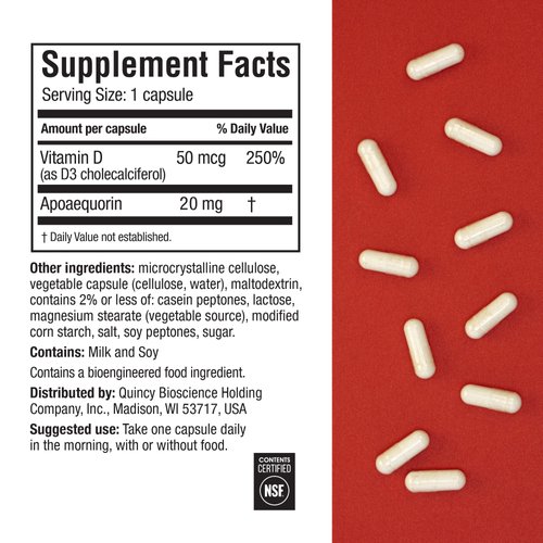 Prevagen Improves Memory - Extra Strength 20mg, 30 Capsules, with Apoaequorin & Vitamin D & Prevagen 7-Day Pill Minder | Brain Supplement for Better Brain Health, Supports Healthy Brain Function