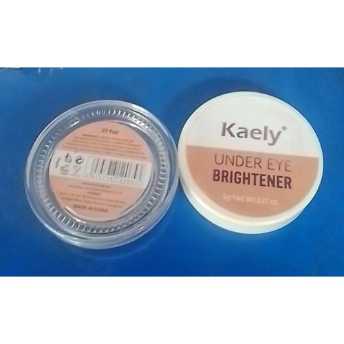 evpct 2Pcs under Eye Brightener, Nourishing Luminous under Eye Concealer Color Corrector for Dark Circles, Waterproof Naturactor Concealer Pot make up for face Eye Ring corrector de ojeras,10# Natural