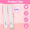 25pcs Nail Files 80 Grit, BLESWIN 80/80 Grit Nail Files, Jumbo Nail Files for Acrylic Nail, Double-Sided Emery Board Nail Filer for Manicure, Pedicure, and Acrylic Nails