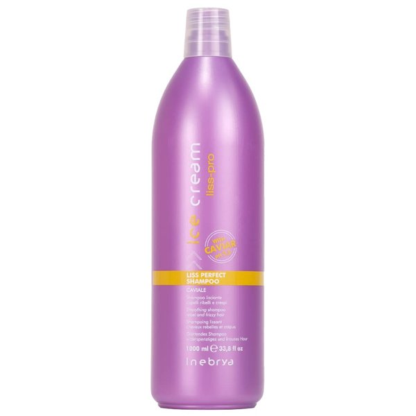 Inebrya Ice Cream Liss-Pro Perfect Shampoo with Caviar 33.8 OzFree Starry Sexy Lip Plumping Gloss 10ml