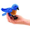 Folkmanis Mini Bluebird Finger Puppet