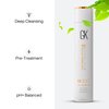 GK HAIR Global Keratin pH+ Pre-Treatment Clarifying Shampoo (10.1 Fl Oz/300ml) For Preps Hair Deep Cleansing,Removes Impurities -With Aloe Vera, Vitamins & Natural Oils All Hair Types Men and Women