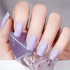 VENALISA 15ml Lavender Purple Gel Nail Polish, Light Purple Gel Polish Pastel Purple Color Soak Off UV LED Nail Gel Polish Nail Art Starter Manicure Salon DIY at Home, 0.53 OZ