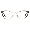 Zeelool Cat Eye Blue Light Blocking Glasses Metal Frame for Women Sydney FM0125-01 Black