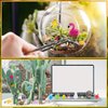 HAVAGDTM 120 PCS Mini Animal Figurine Mini Duck Mushroom Flower Figures for Miniature Garden Landscape Plant Pots Dollhouse DIY Handmade Birthday Party Favor