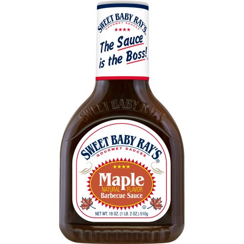 Sweet Baby Ray's Barbecue Sauce, Maple , 18 OZ