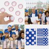 295 Pieces Baseball Party Favors Supplies Set Bulk Mini Baseballs Slap Bracelet Tattoo Sticker Keychain Adjustable Bracelet Goodie Bag Fillers for Sports Baseball Party Gifts Bags (Baseball)