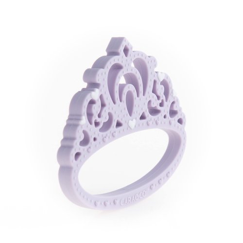 Tiara Silicone Teether (Lilac)