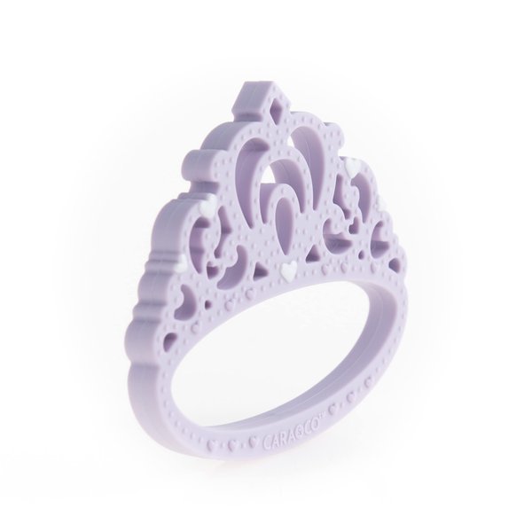 Tiara Silicone Teether (Lilac)