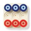 Brass Monkey Tic Tac Pro – Classic Game Set with Beautiful Painted Wooden Game Pieces Perfect for Parties and Coffee Table Décor