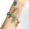 Aresvns Metallic Temporary Tattoo 50+,8 Sheets Gold Silver Fake Tattoos for Women Teen Girls,Flash Jewelry Tattoos,Gold Boho Tattoos Waterproof and long lasting