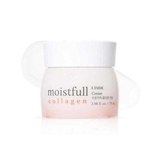 ETUDE Moistfull Collagen Cream 2.53fl.oz(75ml) | Collagen Water Delivers Hydration To Make Your S...