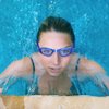 Uniswim Clear Swimming Goggles Anti Fog for Adult Swim Glasses Eye Protection for Swimming-Blue