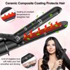 Wand Curling Iron Set, SEIPIKOL 6 in 1 Hair Straightener and Curler, 3/4 to 1 1/2 inch Ceramic Barrel Hair Curlers, Auto Off, Dual Voltage Hair Styling Hot Tools, Curling Wave Wand with Flat Iron