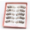 Dorisue Natural false eyelashes Brown Eyelashes 3D Light Color False Eyelashes Short Handmade lashes wispies Natural False Eyelashes Eye Makeup Fake Eyelashes 5 Pairs eyelashes pack