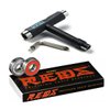 Bones Reds Precision Skate Bearings (Reds + CCS Skateboard Tool)