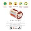 Mentari Toys - Rolling Kitten Rattle - Wooden Rolling Rattle for Babies - Montessori Baby Sensory Toy - Boost Gross Motor Skills - Baby First Toy, Baby Shower Gift - Age Birth+
