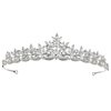 Samky Bride's Wedding Tiara Bridal Rhinestone Crystal Crown Headpiece Hair Accessories for Woman