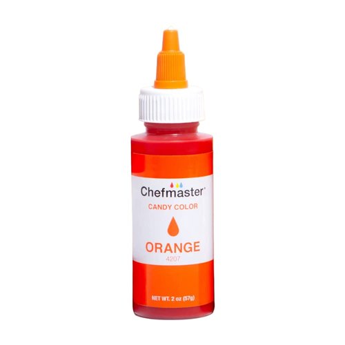 Chefmaster Liquid Candy Color, 2-Ounce, Orange