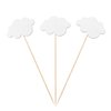Cloud Centerpiece Sticks, 12-Pack Table Topper Double-Sided Birthday Baby Shower Party Decorations