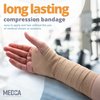 MEDca Self Adherent Cohesive Wrap Bandages 2 Inches X 5 Yards 12 Count with Strong Elastic First Aid Tape for Sprain Swelling and Soreness on Wrist and Ankle (Skin Color)
