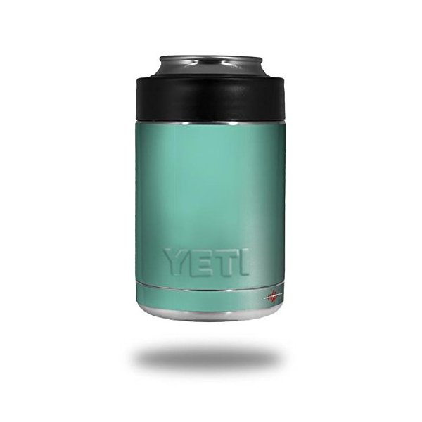 Solids Collection Seafoam Green - Decal Style Skin Wrap fits Yeti Rambler Colster and RTIC Can (Cooler NOT Included)