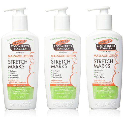 Palmer's Cocoa Butter Formula Massage Lotion for Stretch Marks, 8.5 Ounce, 3 Pack