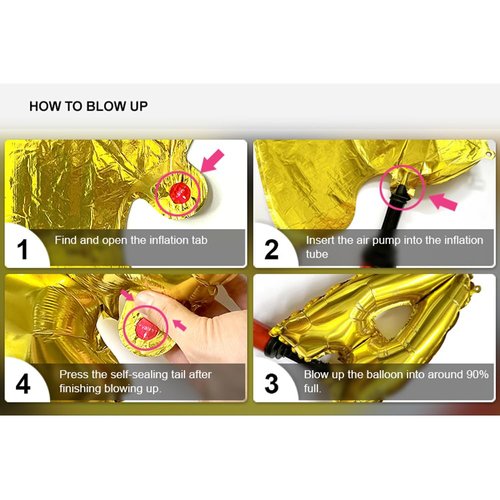 Happy Birthday Balloons, Aluminum Foil Banner Balloons for Birthday Party Decorations and Supplies (Purple)