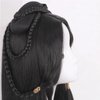 Chinese Vintage Wig Ancient Chinese Traditional Style Wig for Women Geisha Headband Wig Retro Headwear Synthetic Chinese Ancient Wig Bun Hair Pieces Hanfu Headdress Cosplay Wigs Girls Accessories