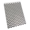 CuteBox Company 8.5" x 11" Chevron Pattern Flat Paper Gift Bags 100pcs for Retail, Packaging, Party Favors, Merchandise, Crafts, Handmade Goods, Arts and Crafts, Outdoor Events, Holidays, Weddings