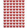Royal Green Small Heart Stickers - Scrapbooking Stickers, Packaging Stickers, Arts & Crafts Decorative Sticker Labels for Scrapbooks & More - 0.5 inch, 350-Pack (Red)