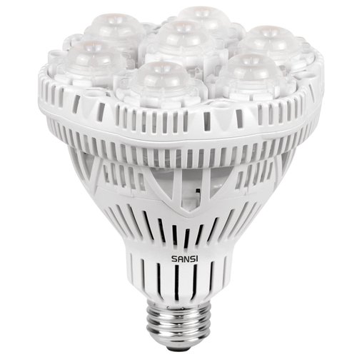 SANSI Grow Light Bulb with COC Technology, PPF 65.6 umol/s LED Full Spectrum, 36W Grow Lamp (400 ...