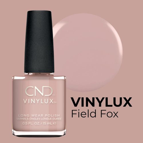 CND Vinylux Longwear Purple Nail Polish, Gel-like Shine & Chip Resistant Color, Field Fox #185, 0.5 Fl Oz