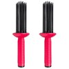 FERCAISH 2Pcs Styler for Curly Hair, Shaggy Curly Hair Styling Tool - Straightening Iron Curl Straightener, Hair Curling Roll Comb