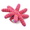 Pebble | Handmade Octopus Baby Rattle—Bright Pink | Ocean | Beach | Coastal | Crochet Baby Toy | Fair Trade | Machine Washable