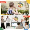 BELLOCHIDDO 14" Dart Board for Kids, Dart Game for 3 4 5 6 7 8 9 10 Years Old Boys & Girls with 8 Sticky Balls, Kids Toys, Indoor Outdoor Party Games Toys, Birthday for Toddlers