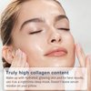 MAVENI BIO-COLLAGEN VITALITY-FILL MASK Face Masks Skincare, Bio-Collagen Real Deep Mask, Deep Hydrates Face Masks, Facial Hydrogel Masks, Pore Tightening Firming (4 Count (Pack of 1), Collagen Mask)