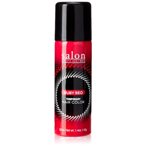 Salon on 5th Ave, NYC Temporary Hair Color Fun Shades, Rubu Red