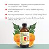 CHILDLIFE ESSENTIALS Liquid Vitamin C for Toddlers & Kids- Immune Support, Vitamin C Liquid, All-Natural, Gluten-Free, Allergen Free, High in Antioxidants - Orange Flavor, 4 Ounce Bottle (Pack of 3)