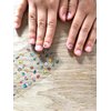 Nailmatic Crac Nail Polish & Stickers - Water Based Nail Polish & Sticker Set for Kids, Washable & Easy to Remove, Safe Formula, Ages 3+