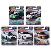 1:64 Scale Diecast Model Car Compatible with Hot Wheels Car Culture Race Day D Case Set of 5 Cars, FPY86-961D