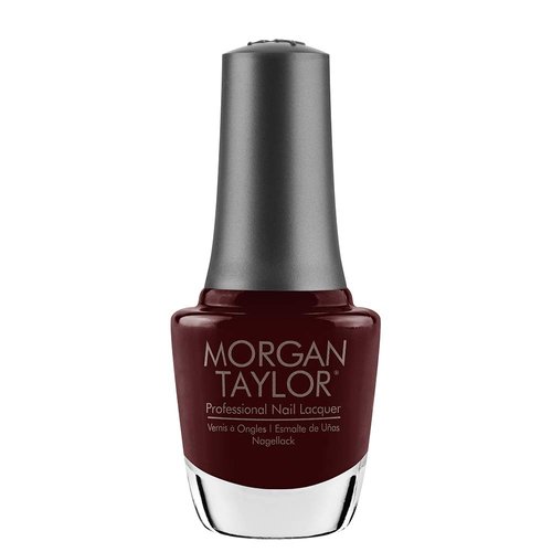 Morgan Taylor Nail Lacquer (Take The Lead) Dark Red Nail Polish, Finger Nail Polish, Long Lasting...