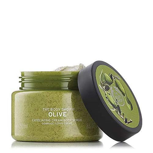 The body shop Olive Exfoliating Cream Body Scrub 250 ml 8.6 oz