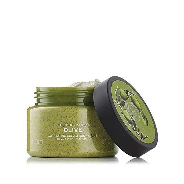 The body shop Olive Exfoliating Cream Body Scrub 250 ml 8.6 oz