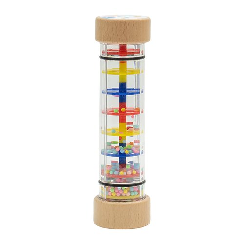Rainmaker - 9 inch Wooden Rain Stick Montessori Toys for Babies 6 Months, Rattle Shaker Sensory Developmental, Raindrops Baby Musical Toys Instrument Rain Sound.