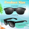 ASTARON Black Sunglasses Bulk, 6 Pack Sunglasses Party Favors for Summer Beach Pool Wedding Party,Great Gift for Pool, Birthday Party Supplies Goody Bag Favors